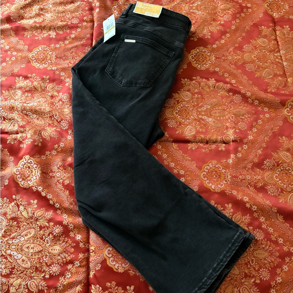 MICHAEL Michael Kors Black Flare Jeans